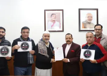 AIKS Submits Memorandum on Exodus Day to Dr. Jitendra Singh, MoS PMO