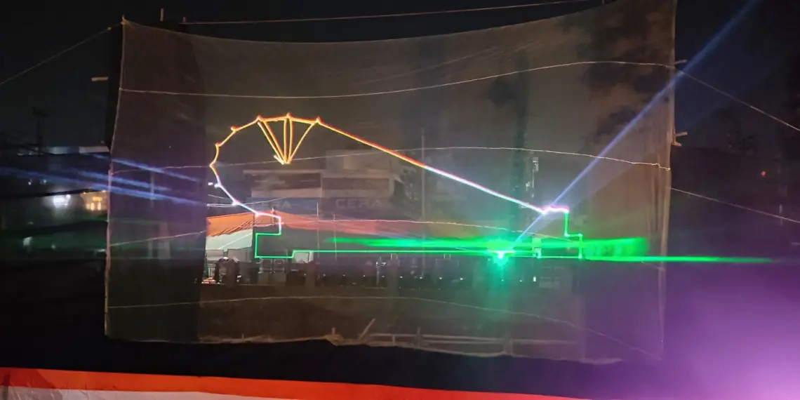 Lieutenant Governor attends Laser & Sound Show on the eve of Republic Day at Blue Green Project, Ranbir Canal Jammu