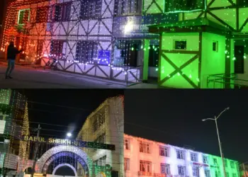 Srinagar Municipal Corporation lights up the City for R-Day celebrations