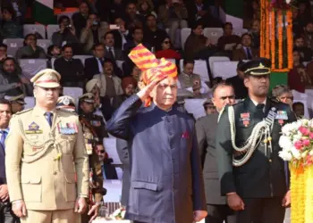 Republic Day Celebrations-2025: Lieutenant Governor Manoj Sinha unfurls National Flag at Republic Day function