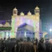 Hazratbal Shrine Beaming with Lights as Thousands Gather for Shab-e-Meraj Prayers