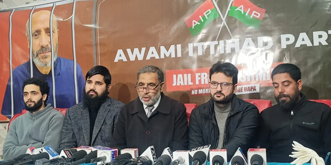 Jailed Er. Rasheed goes on hunger strike, Party leaders supported strike call