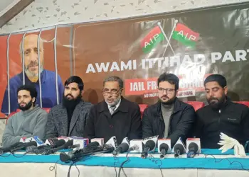 Jailed Er. Rasheed goes on hunger strike, Party leaders supported strike call