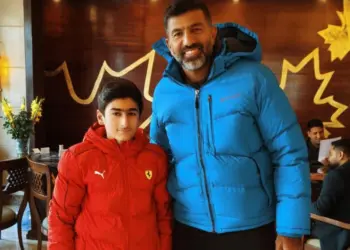 Srinagar’s Mohammad Qais Meets World Number Top, Doubles Tennis Player ‘Rohan Bopanna’