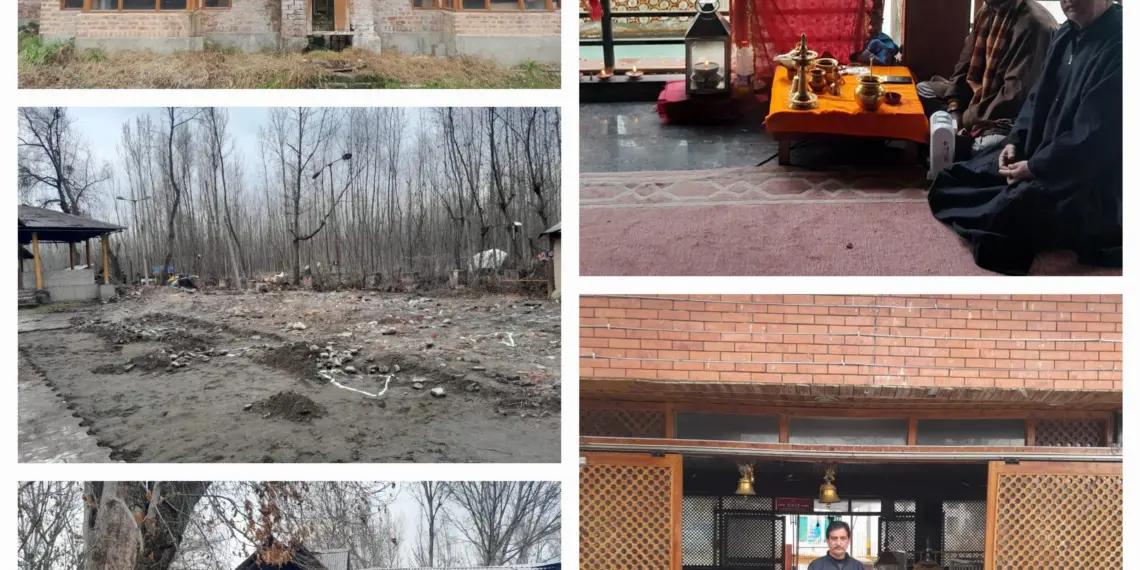 Urges Renovation of Mata Khir Bhavani Temple Facilities.BJP District President Ganderbal Mohammad Amin Shah