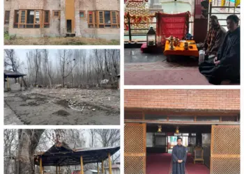 Urges Renovation of Mata Khir Bhavani Temple Facilities.BJP District President Ganderbal Mohammad Amin Shah