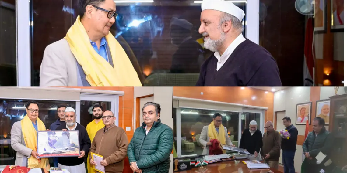 AIKS meets Kiren Rijiju, Minister of Minorities affairs – demand Minority status and commission for Kashmiri Pandits