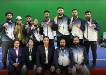 District WUSHU Association Srinagar Congratulates Medal Winners at the 38th National Games