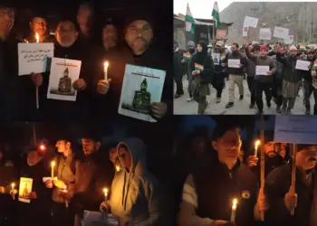 Locals in Teetwal, Hold Candlelight March to Condemn Killing of Ex-serviceman