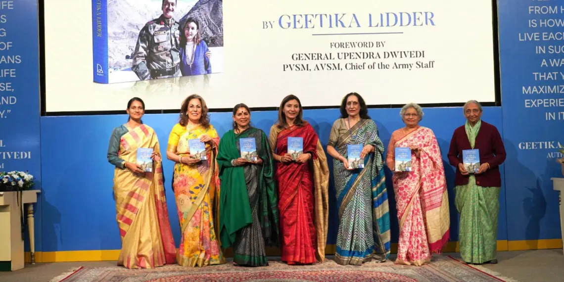 COAS General Upendra Dwivedi Launches ‘I Am a Soldier’s Wife’ – A Tribute to Late Brigadier Lakhbinder Singh Lidder