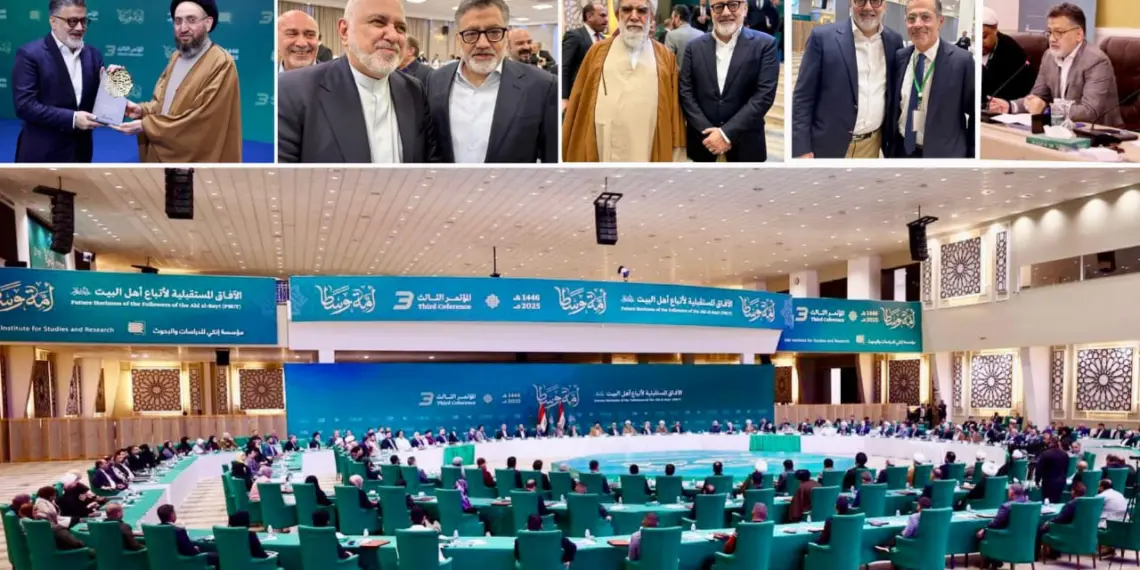 آل جموں و کشمیر شیعہ ایسوسی ایشن کے صدر مولوی عمران رضا انصاری بغداد میں ‘اے مڈل نیشن’ کانفرنس میں شیعہ کمیونٹی کی نمائندگی کر رہے ہیں