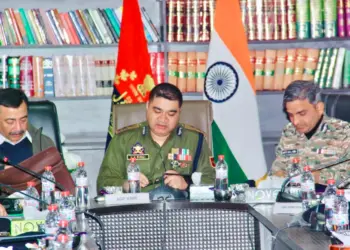 IGP Kashmir V.K Birdi reviews joint security preparedness in Anantnag