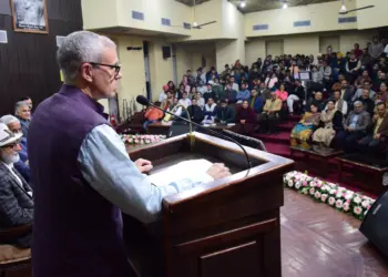 CM Omar Abdullah stresses on climate change awareness, highlights water crisis threat in J&K