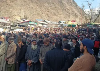 Final Rites of Advocate Naseem Ahmed Khawaja Held at Native Village in Tangdar Karnah