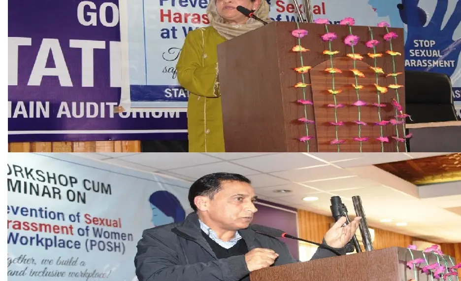 State Taxes Department organises workshop on safety of women at Workplace