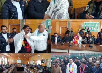 JDU President GM Shaheen Holds Public Meeting in Sumbal Sonawari, Urges Preparation for Upcoming Elections