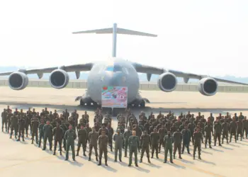 INDIAN ARMY CONTINGENT DEPARTS FOR INDIA-JAPAN JOINT MILITARY EXERCISE-DHARMA GUARDIAN