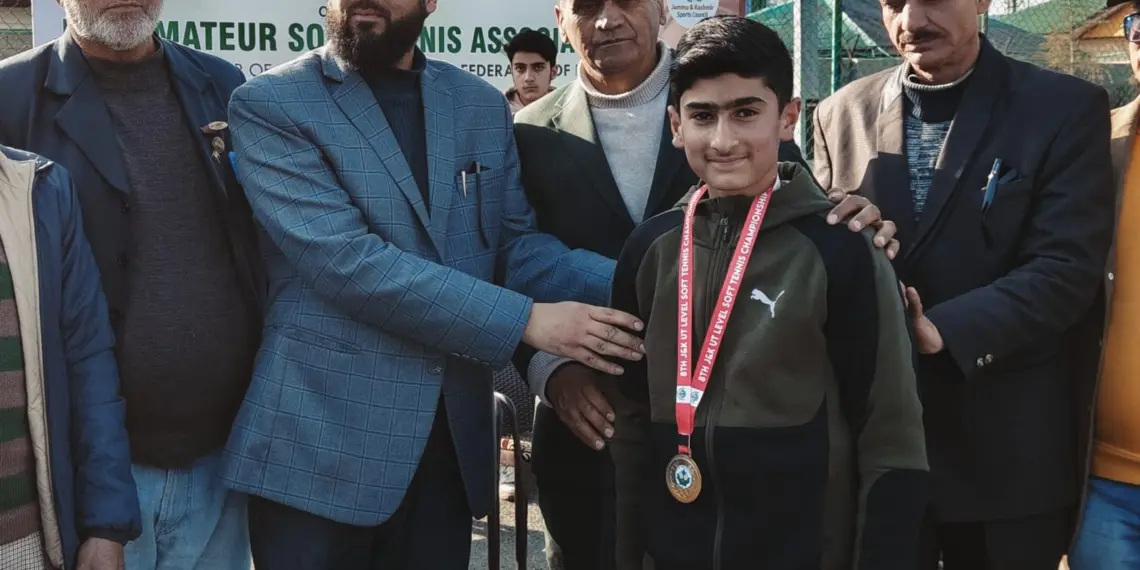 Muhammad Qais from Srinagar Wins Gold in J&K UT Softense Championship