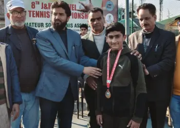 Muhammad Qais from Srinagar Wins Gold in J&K UT Softense Championship