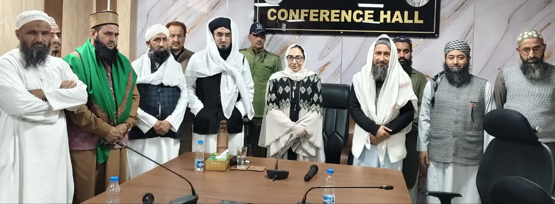 Dr Darakhshan chairs Imam Conclave in Jammu before Ramzaan