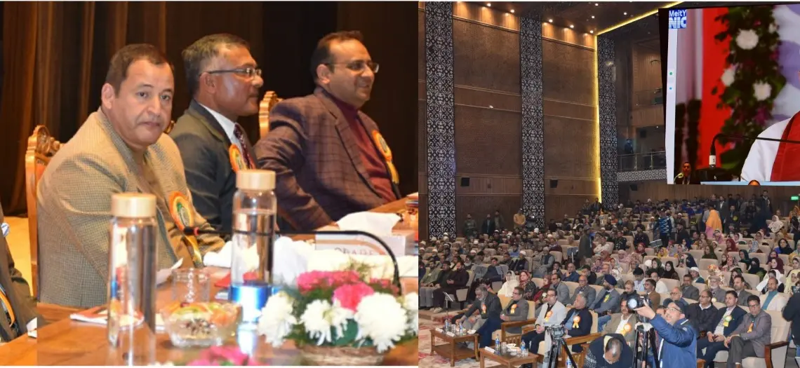 CM Omar Abdullah attends live streaming of PM’s address on PM-KISAN scheme at SKUAST-K