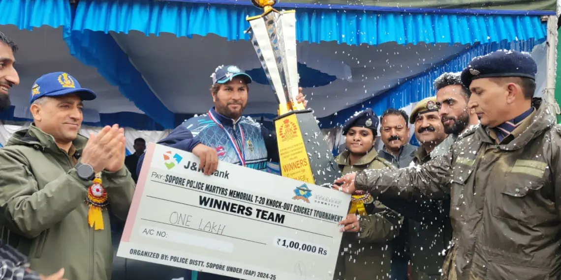 Sports events of Police aimed to channelise youths’ Energy into positive way:- DIG North Kashmir