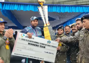 Sports events of Police aimed to channelise youths’ Energy into positive way:- DIG North Kashmir