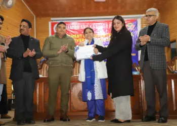 DSW KU & JKP Organize Speech Competition on ‘Nasha Mukt Bharat’ at University of Kashmir
