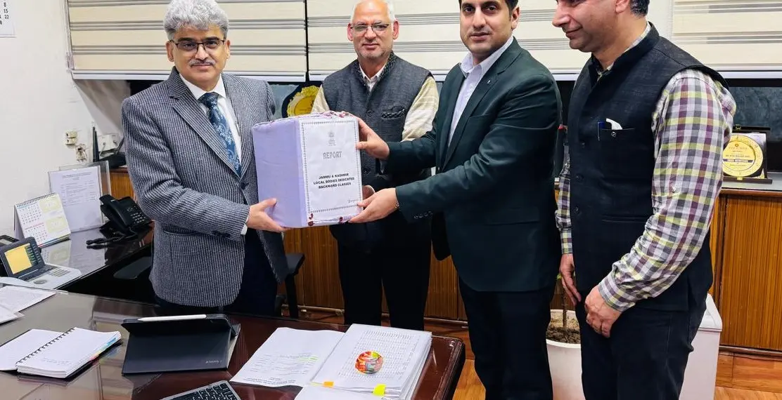 J&K Local Bodies dedicated OBC Commission submits its final report, recommendations