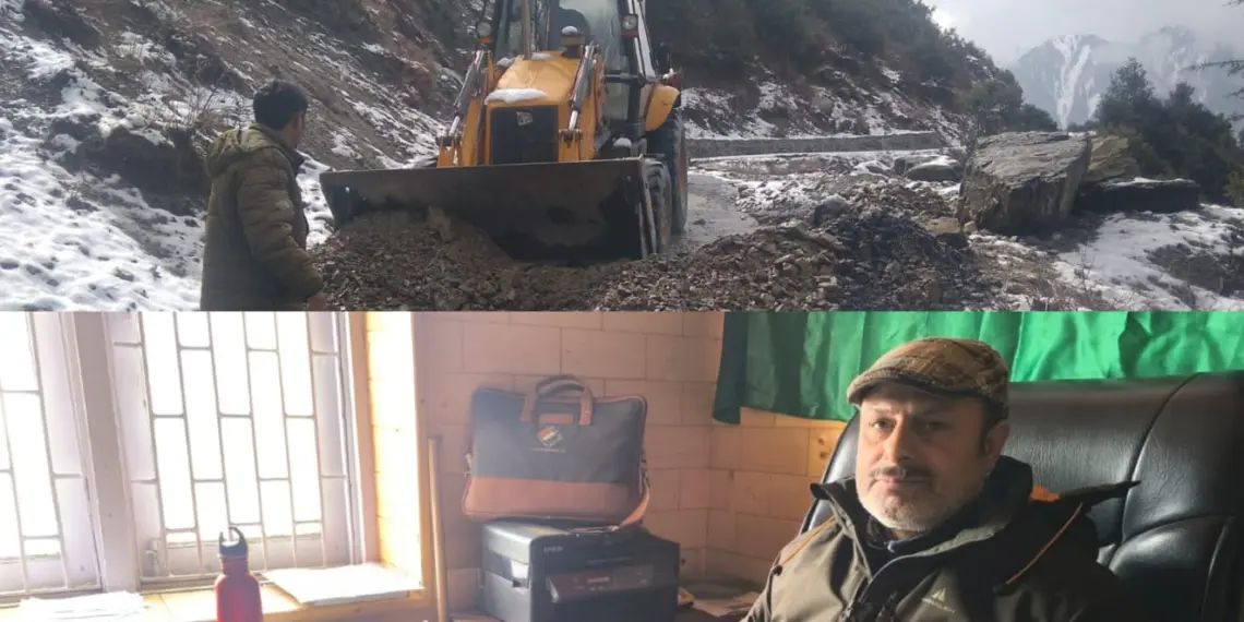 کرناہ کپوارہ شاہراہ مسلسل بند، بحالی کا کام موسم سازگار ہونے پر شروع ہوگا،حفاظتی تدابیر پر عمل کرنا ضروری :تحصیلدار کرناہ