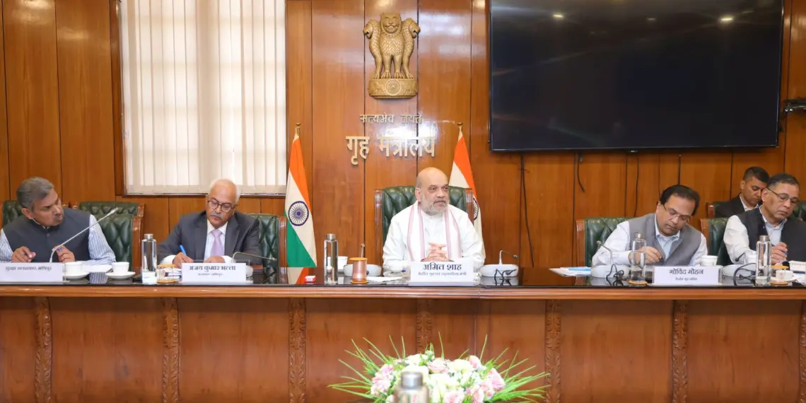 Home Minister Amit Shah chairs high-level review meeting on the security situation of Manipur