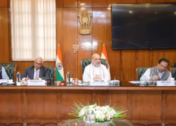 Home Minister Amit Shah chairs high-level review meeting on the security situation of Manipur