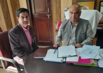 BJP Senior Leader Mohammad Amin Shah Meets Ashok Kaul to Discuss Strengthening of BJP Unit Ganderbal