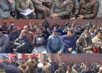 SSP Kulgam Chairs Thana Diwas Meeting in Qazigund to Strengthen Police-Public Relations