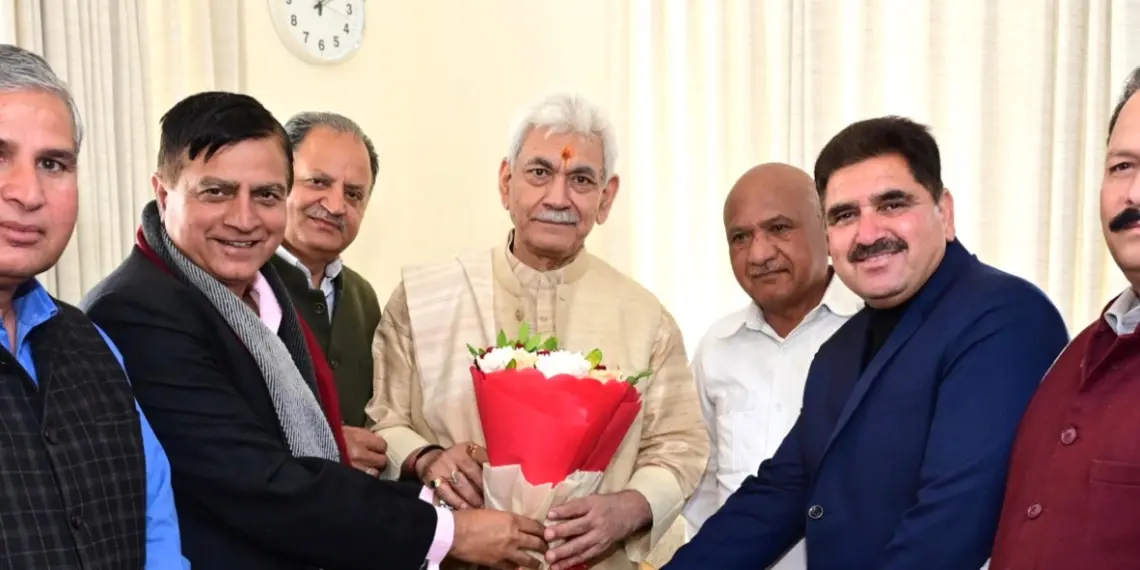 Delegation of District Development Council Chairpersons called on Lieutenant Governor