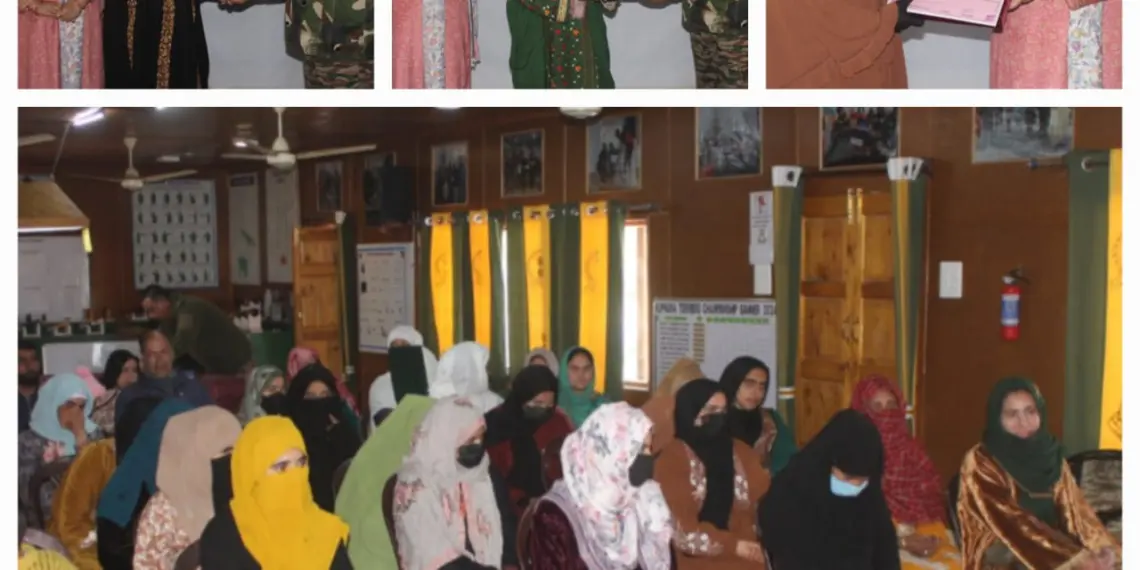 INDIAN ARMY DISTRIBUTED SKILL CERTIFICATES AMONG LOCAL WOMEN TO CELEBRATE INTERNATIONAL WOMEN’S DAY AT KUPWARA
