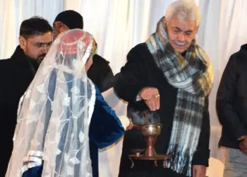 Lieutenant Governor attends inaugural ceremony of 5th Khelo India Winter Games at Gulmarg