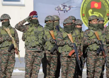 Joint Military Exercise Khanjar-XII, between special forces of India and Kyrgyzstan at Tokmok