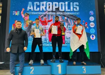 Saifullah Ashiq of Kaprin Shopian Brings Home Bronze Medal from International Wushu Championship