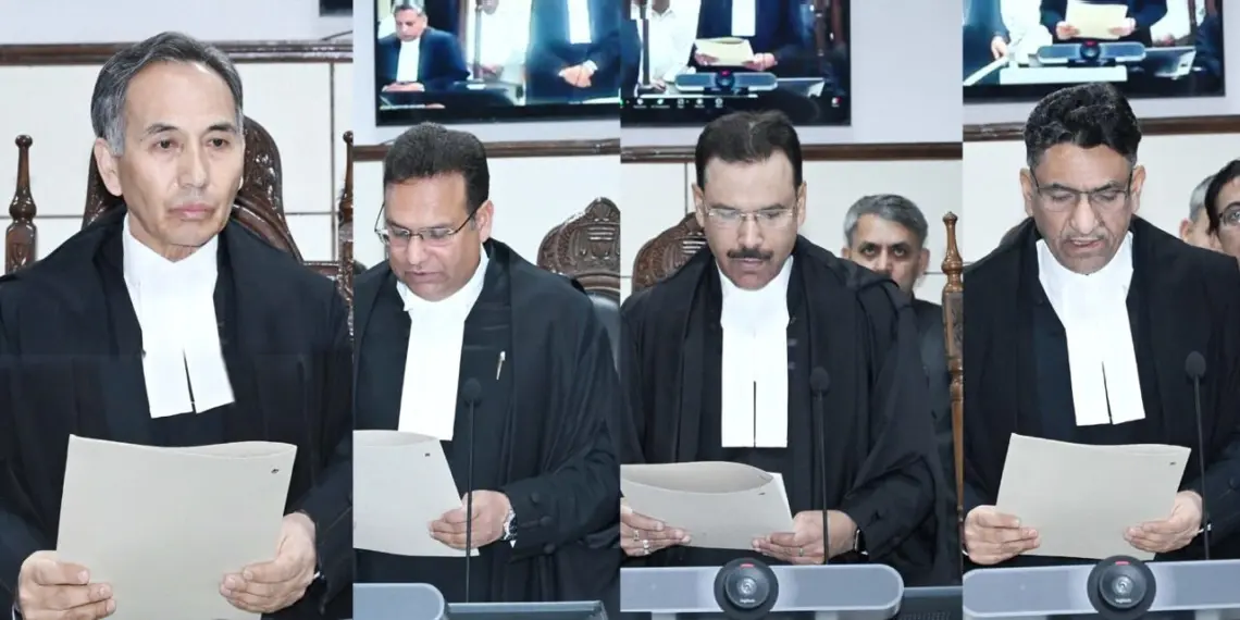 Chief Justice administers oath of office to Additional Judges as Judges