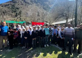 Over 300 Students Participate in Tree Plantation Campaign in Teetwal and Sumari