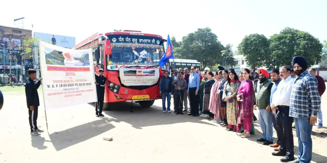 JD Jammu Flags Off Boys Trackers for Patnitop Trekking Camp
