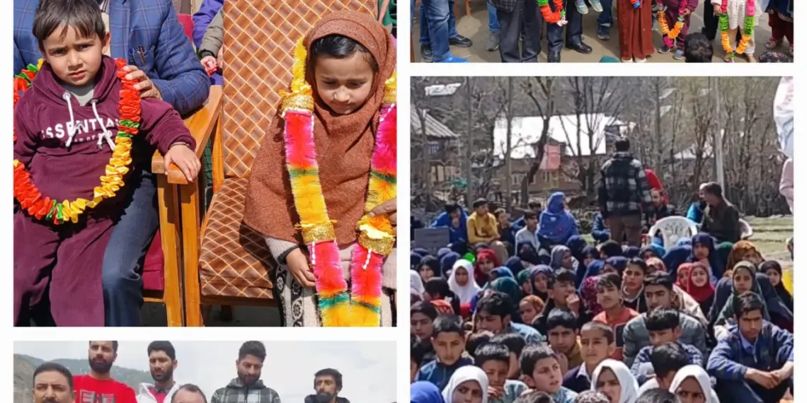 Mega Enrollment & Environmental Drive Held at PMSHRI High School Narizab, Kupwara