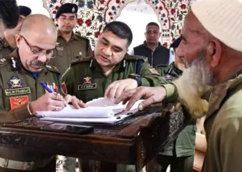 DGP J&K Holds Public Grievance Redressal programme at PCR Kashmir