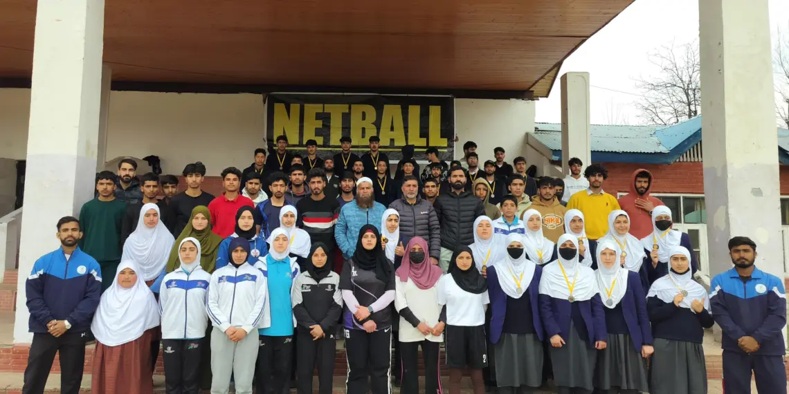 Young Athletes Shine at Shopian Netball Championship; Guests Laud Sports Promotion in Remote Areas