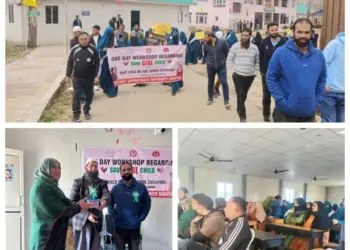 District Appropriate Authority Organizes Workshop on ‘Save Girl Child’ at GGHS Zainapora