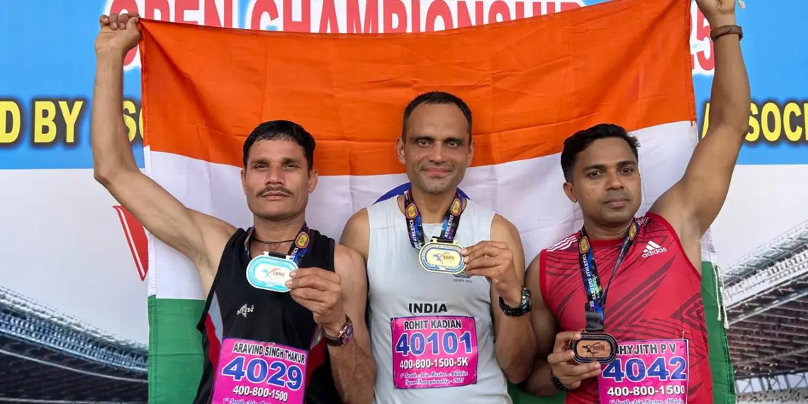 Major Rohit Kadian to Represent India at World Masters Athletics Indoor Championship in USA