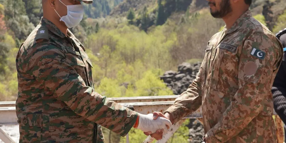 INDIAN ARMY FACILITATES THE RETURN OF MORTAL REMAINS OF TWO MISSING YOUTHS IN URI FROM POJK