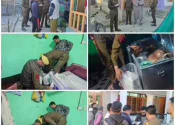Budgam Police Raid Multiple Locations in Ongoing Crackdown Against Banned Organisations