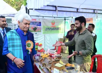 Lieutenant Governor attends ‘Krishak Mela’ at R.S Pura Campus of SKUAST, Jammu